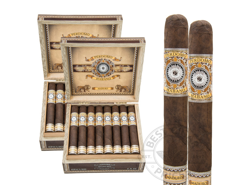 Perdomo Habano Bourbon Barrel-Aged Maduro Epicure - 48 Cigars