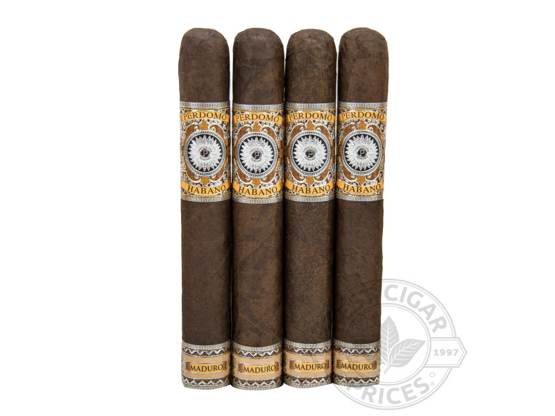 Perdomo Habano Bourbon Barrel-Aged Maduro Epicure - 4 Cigars