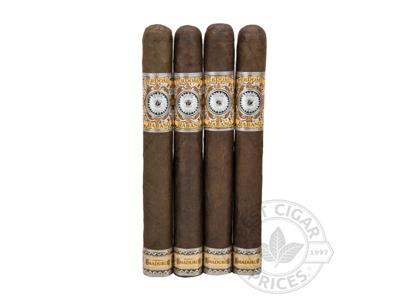 Perdomo Habano Bourbon Barrel-Aged Maduro Churchill - 4 Cigars
