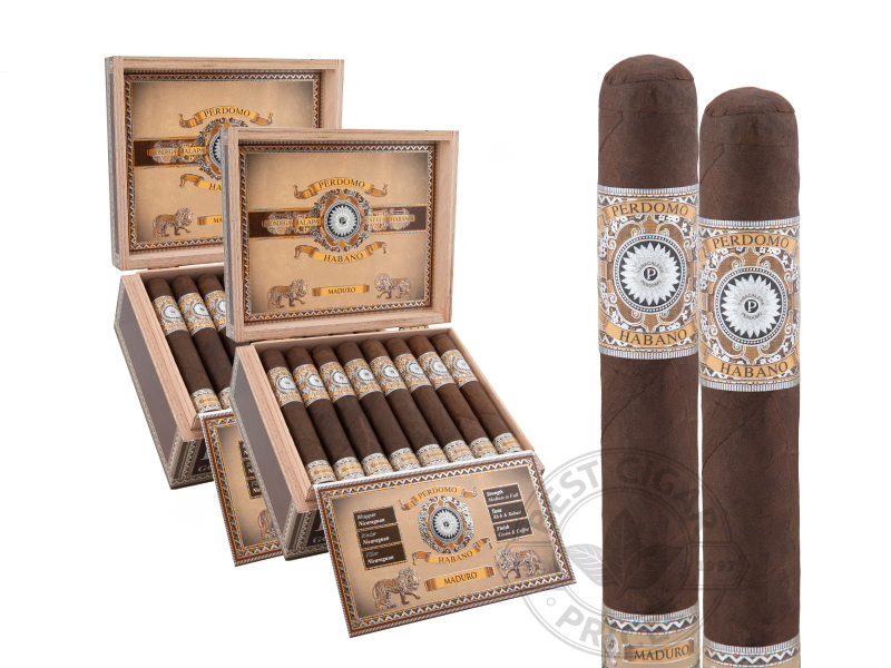 Perdomo Habano Bourbon Barrel-Aged Maduro Gordo - 48 Cigars