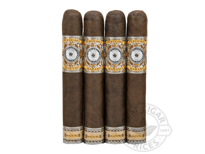 Perdomo Habano Bourbon Barrel-Aged Maduro Gordo - 4 Cigars