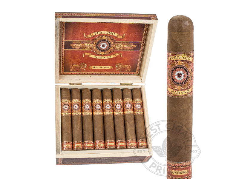 Perdomo Habano Bourbon Barrel-Aged Sun Grown Gordo - 24 Cigars