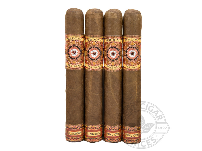 Perdomo Habano Bourbon Barrel-Aged Sun Grown Epicure - 4 Cigars