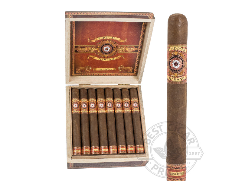 Perdomo Habano Bourbon Barrel-Aged Sun Grown Churchill - 24 Cigars