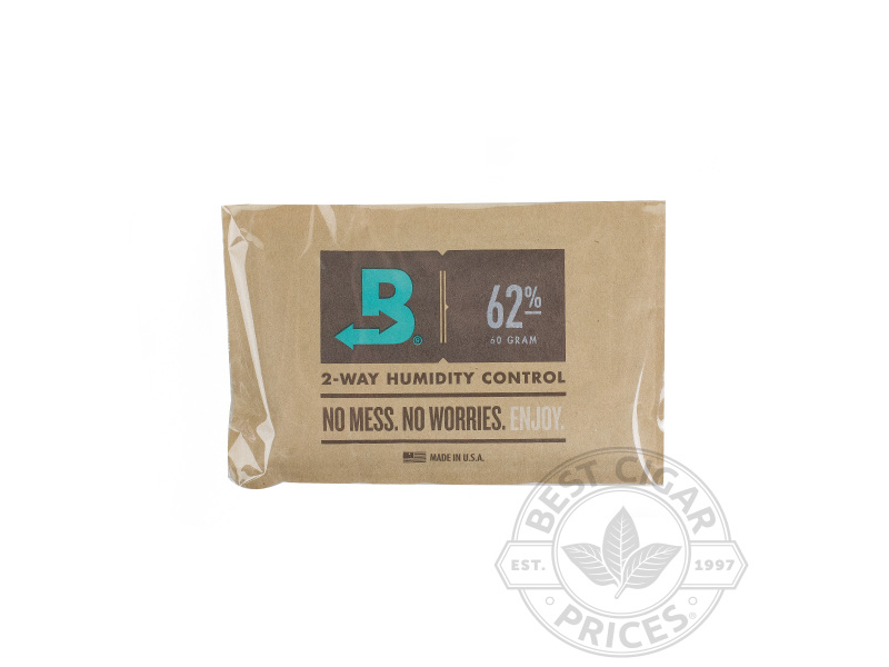 Boveda Humidipak 60 Gram - 62% Relative Humidity - Box of 20