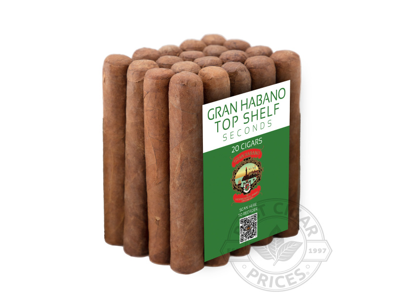 Gran Habano Top Shelf Seconds 54x6 - Bundle - 20 Total Cigars