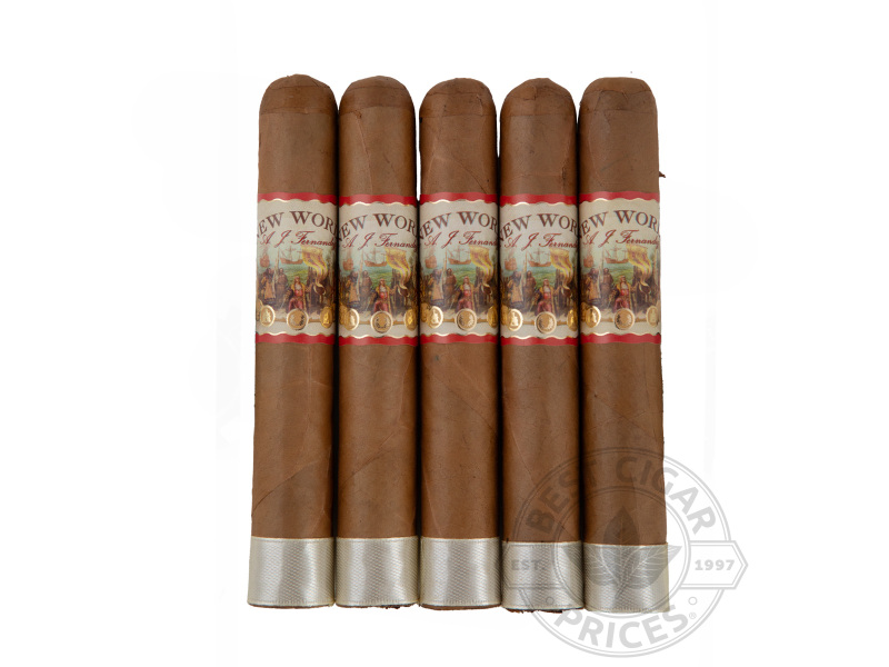 New World Robusto Connecticut By Aj Fernandez - 5 Cigars