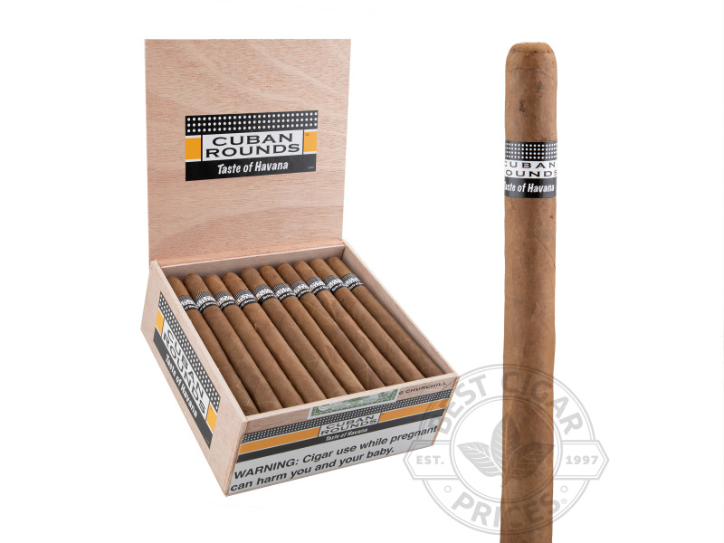 Cuban Rounds Churchill Natural Box - 40 Cigars