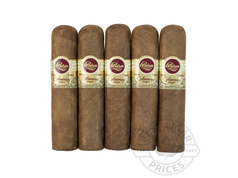 Padron Anniversario Serie 1964  Hermoso Natural - 5 Cigars