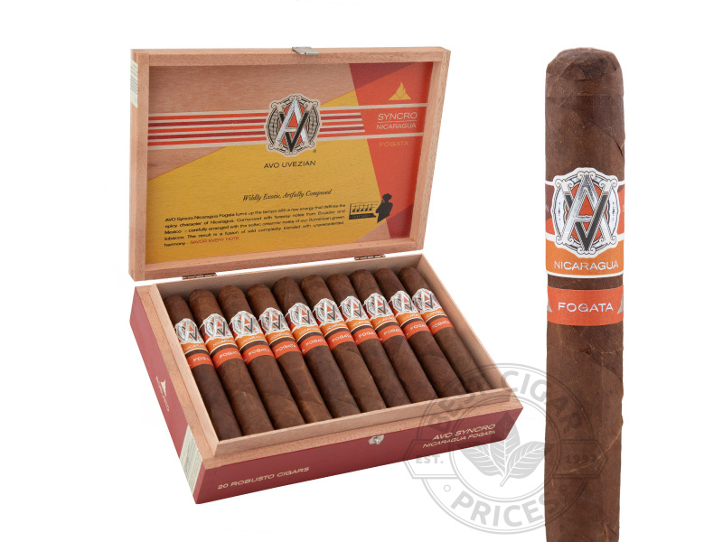 AVO Syncro Nicaragua Fogata Robusto - 20 Cigars