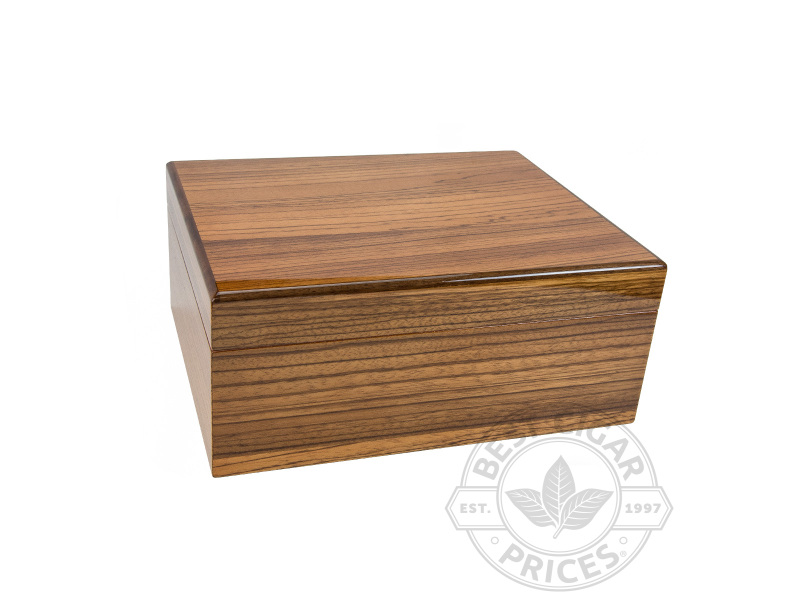 Savoy Zebrawood 50 Count Humidor - Box of 20