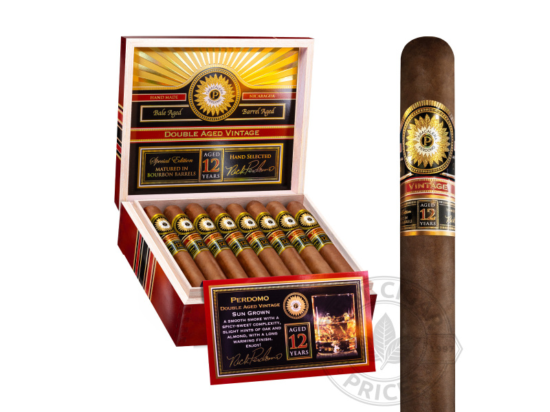 Perdomo Double Aged 12 Year Vintage Epicure Sun Grown - 24 Cigars