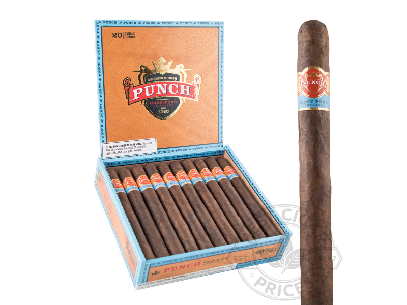 Punch Gran Puro Nicaragua Double Corona - 20 Cigars