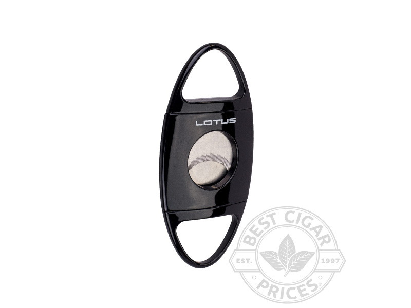Lotus Jaws Serrated Cigar Cutter - Black - Box of 20