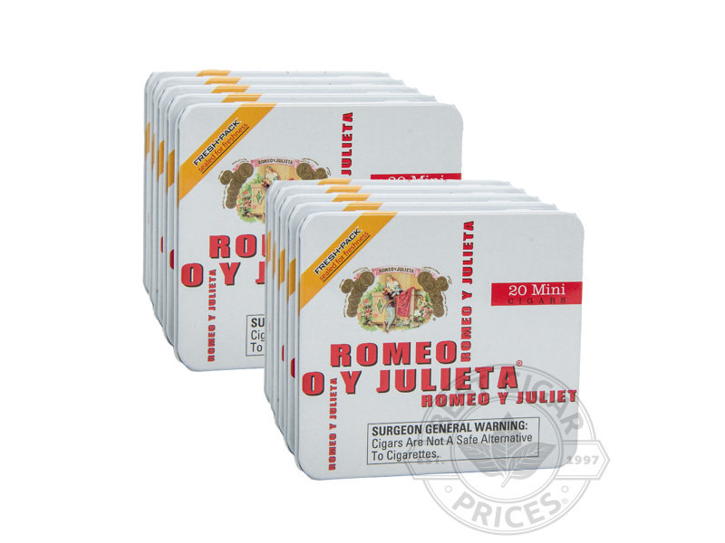 Romeo Y Julieta Minis Original 2x Deal - 200 Cigars