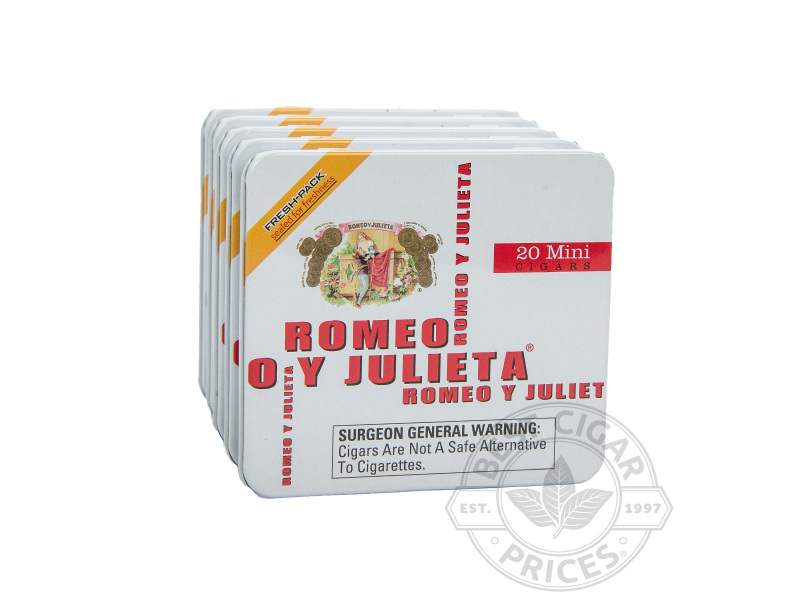Romeo Y Julieta Minis Original 2x Deal - 100 Cigarillos