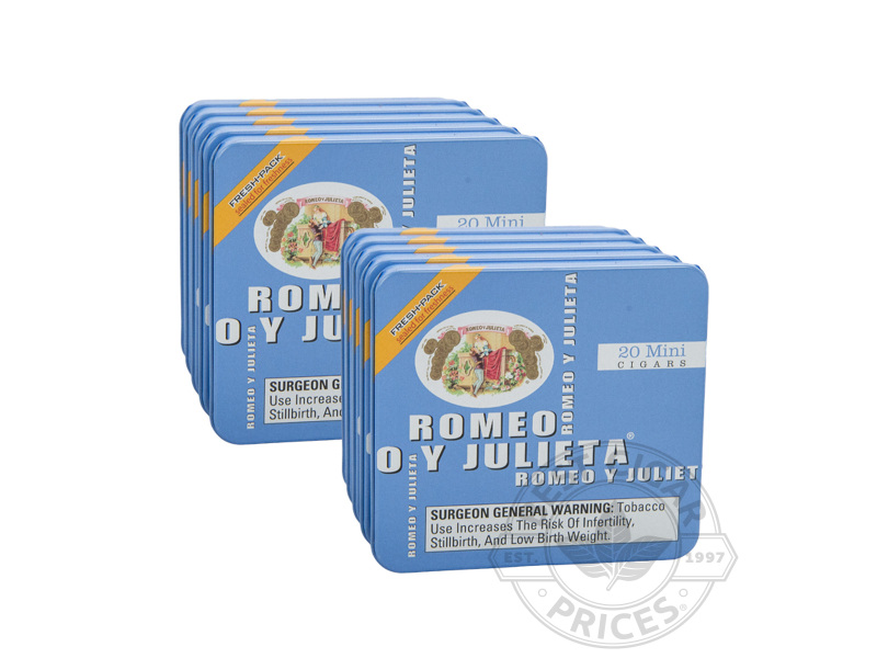 Romeo Y Julieta Minis Blue 2x Deal - 200 Cigars