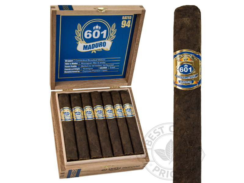 601 Blue Label Robusto Maduro - 20 Cigars