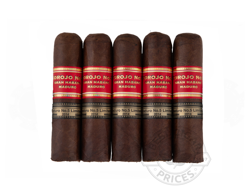 Gran Habano Shorty Robusto #5 Corojo Maduro - 5 Cigars