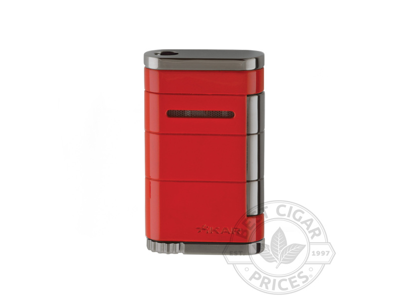 Xikar Allume Single Torch Lighter - Riot Red - Box of 20