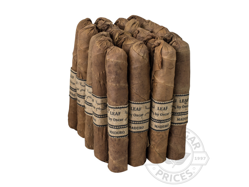 Leaf By Oscar Robusto Maduro - Bundle - 20 Total Cigars