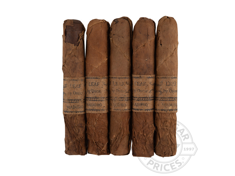 Leaf By Oscar Robusto Maduro - 5 Cigars