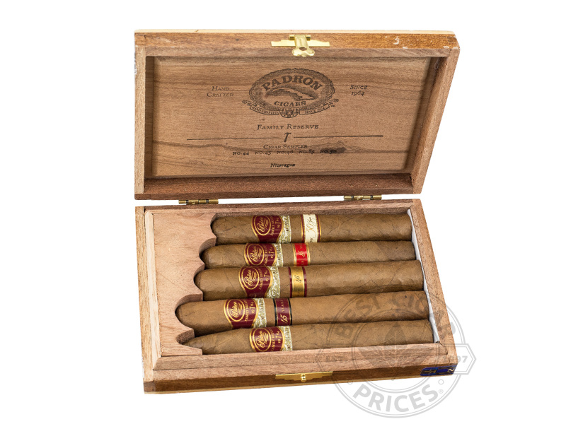 Padron Family Reserve Natural 5 Cigar Sampler Box - 5 Cigars