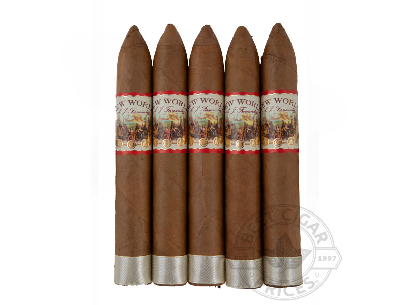 New World Belicoso Connecticut By Aj Fernandez - 5 Cigars