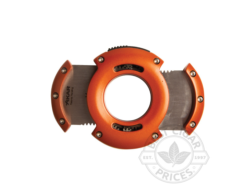 Xikar XO Double Guillotine Cigar Cutter - Orange - Box of 20