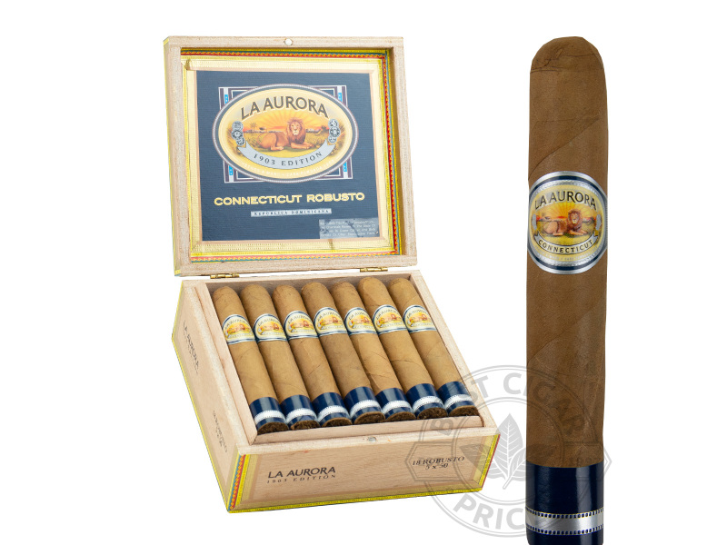 La Aurora Preferido 1903 Edition Sapphire Connecticut Robusto - 18 Cigars