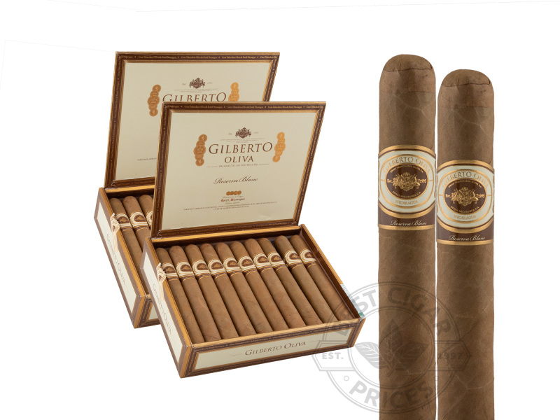 Gilberto Oliva Reserva Blanc Robusto - 40 Cigars