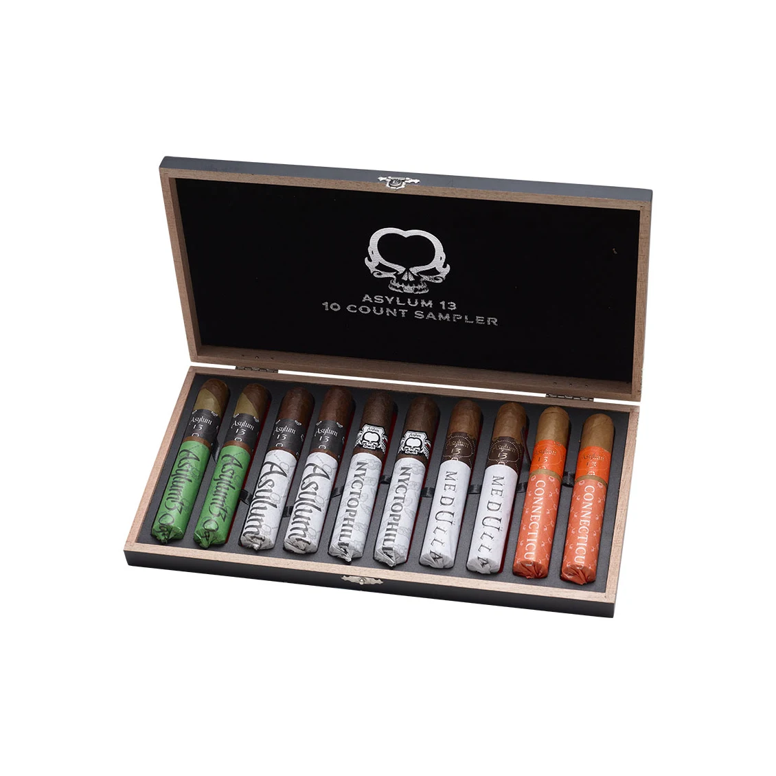 Asylum Madhouse Sampler Varies | Robusto | Sampler of 10