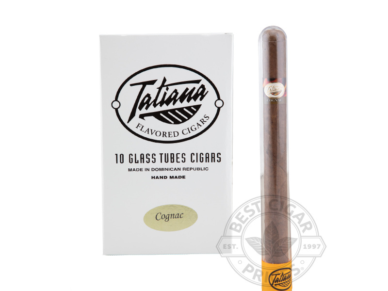 Tatiana Tube Cognac - 10 Cigars
