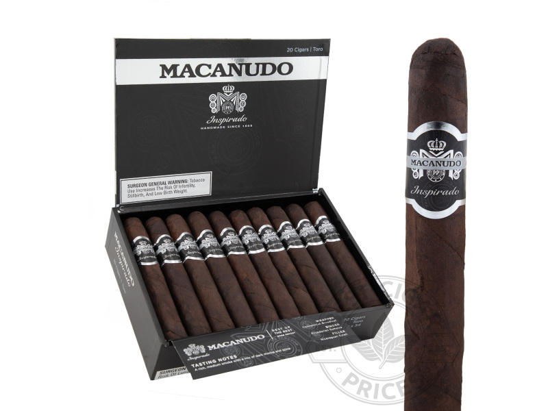 Macanudo Inspirado Black Toro - 20 Cigars