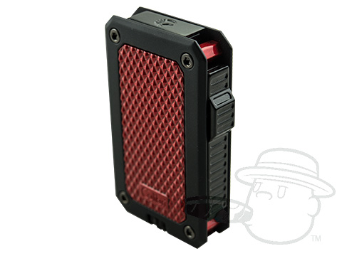 Colibri Rally Single Jet Flame Lighter - Matte Black & Red - Box of 20