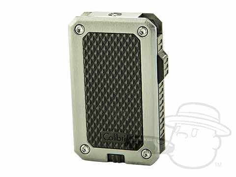 Colibri Rally Single Jet Flame Lighter - Brushed Chrome & Matte Black - Box of 20