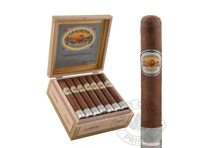 La Aurora Preferido 1903 Edition Platinum Cameroon Robusto - 18 Cigars