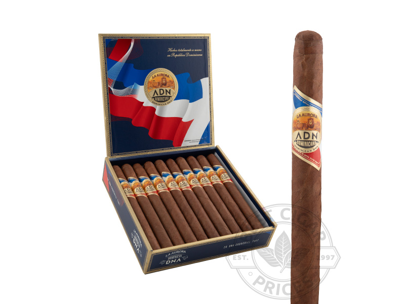 La Aurora ADN Dominicano Churchill - 20 Cigars