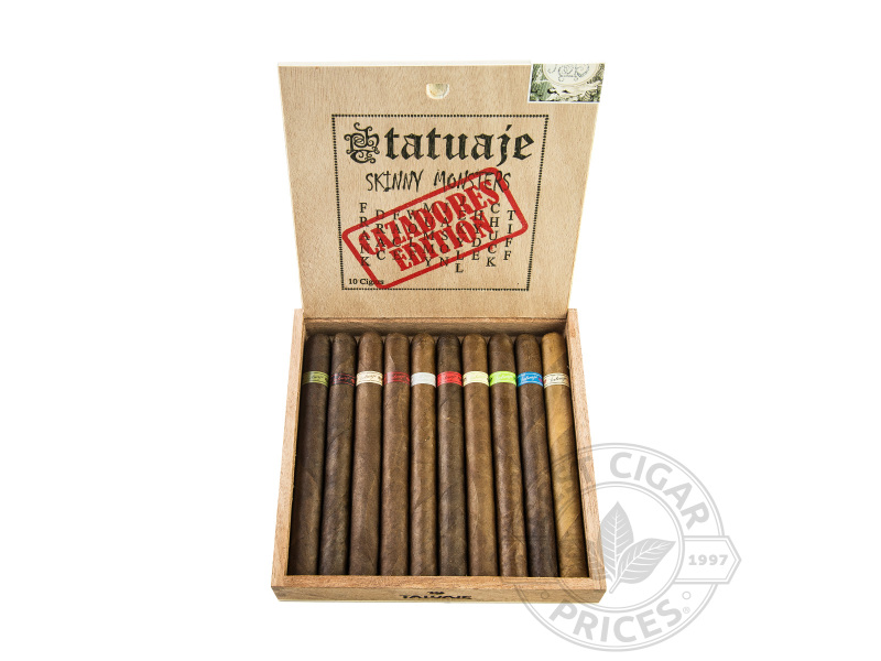 Tatuaje Skinny Monsters Cazadores Edition Sampler - 10 Cigars