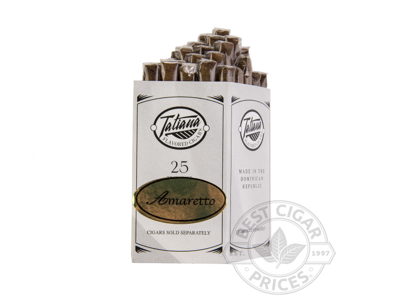 Tatiana Miniature Amaretto - Bundle - 25 Total Cigars