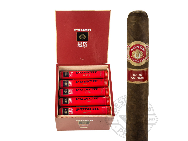 Punch Rare Corojo Gusto Tubos - 20 Cigars