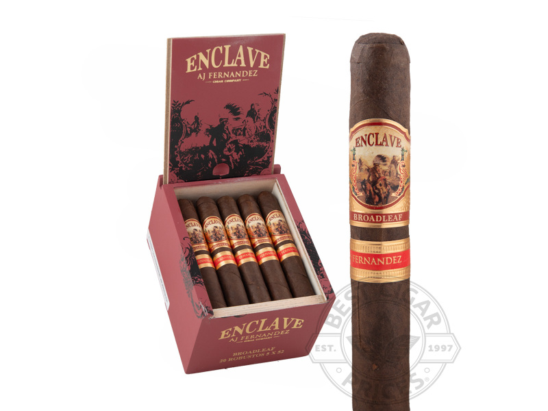 Enclave Broadleaf Robusto By Aj Fernandez - 20 Cigars