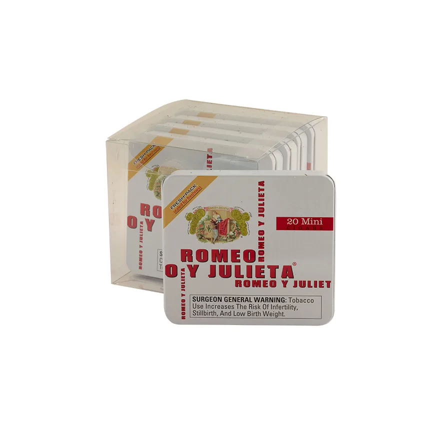 Romeo y Julieta Mini Original (20) Natural | Cigarillo | Pack of 100