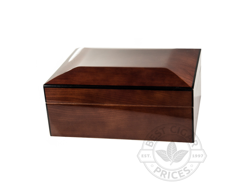 The Napoli Burl Wood 75 Count Humidor - Box of 20