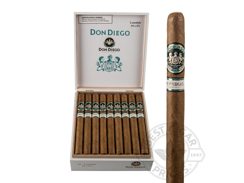 Don Diego Lonsdale - 25 Cigars