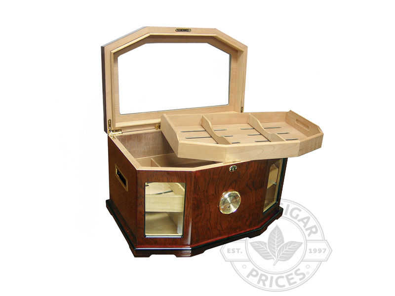 The Chancellor Mahogany 300 Count Humidor - Box of 20