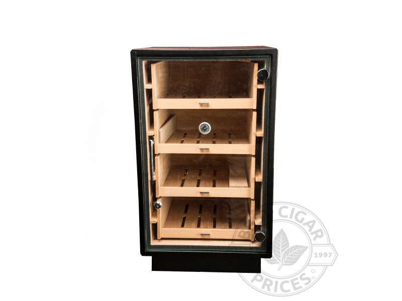The Manchester Matte Black 250 Count Humidor - Box of 20