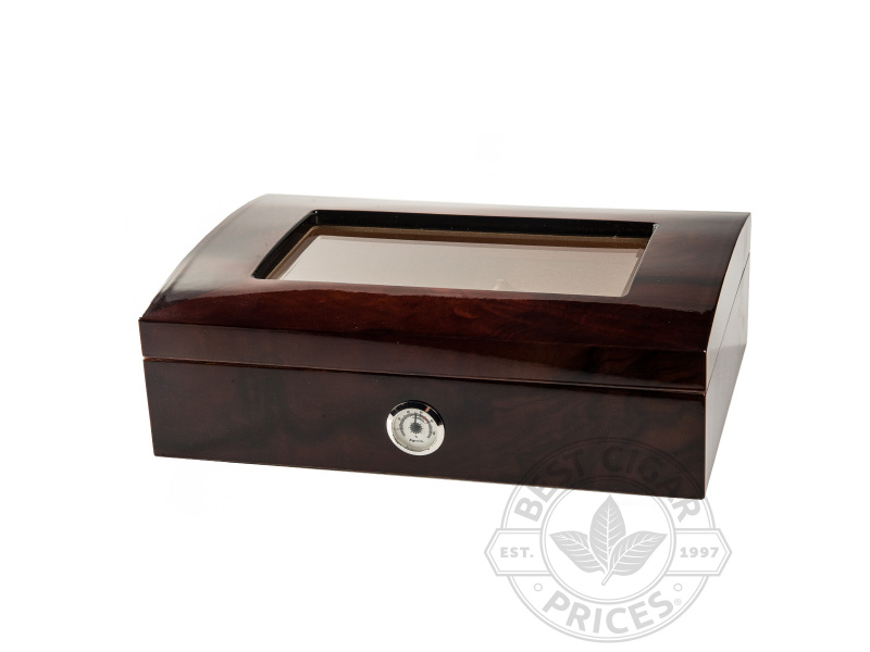 The Addison Walnut Burl 40 Count Humidor - Box of 20