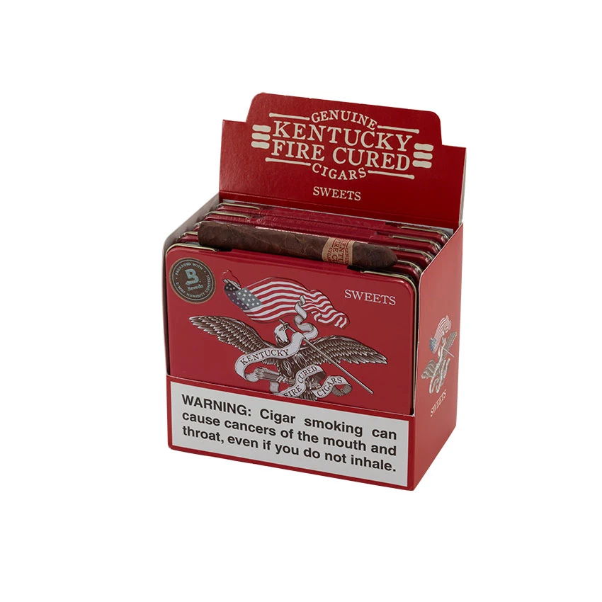 Kentucky Fire Cured Sweets Ponies (10) Maduro | Cigarillo | Pack of 50