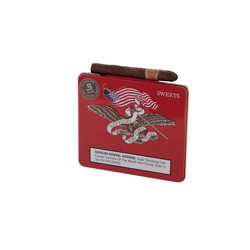 Kentucky Fire Cured Sweets Ponies (10) Maduro | Cigarillo | Tin of 10
